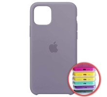 Чохол Silicone Case Full Copy for iPhone 12 Pro Max (46) lavander gray mag-200000128029461420