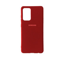 Чохол Silicone Case Full for Samsung A72 4G (2021) Red mag-200000129577915891