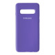 Чохол Silicone Case Full for Samsung S10 Lilac mag-2000001206997132428