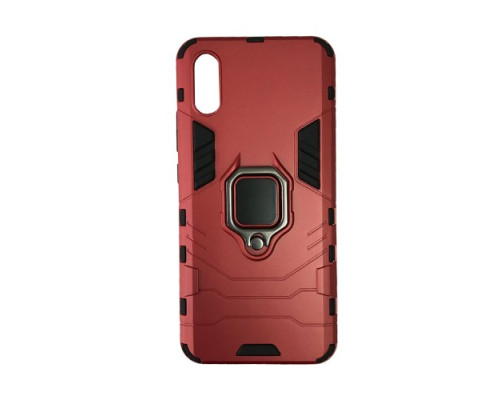 Чохол-бампер захисний Protective for Xiaomi Redmi 9A Red mag-200000122576911425