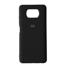 Чохол Silicone Case Full for Xiaomi Poco X3 NFC Black mag-2000001239858142053