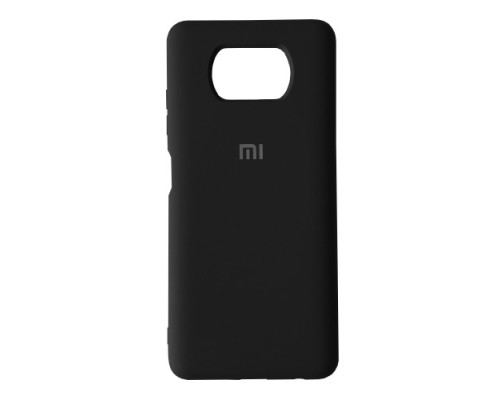 Чохол Silicone Case Full for Xiaomi Poco X3 NFC Black mag-2000001239858142053