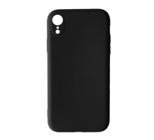 Чохол Silicone Case Camera (no logo) для iPhone XR black mag-2000001343920135853