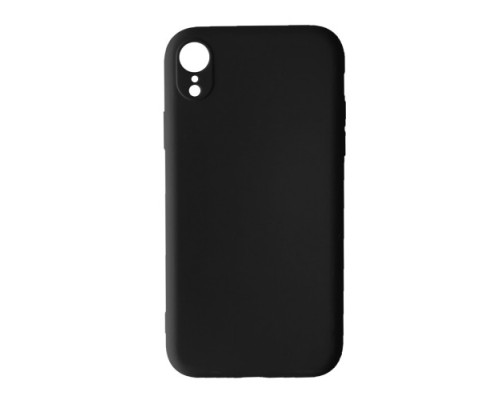 Чохол Silicone Case Camera (no logo) для iPhone XR black mag-2000001343920135853