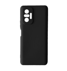 Чохол Silicone Case Camera (no logo) для Xiaomi Redmi Note 10 Pro black mag-2000001344842135865
