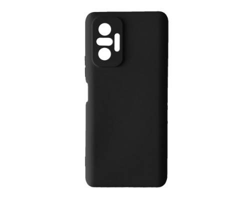 Чохол Silicone Case Camera (no logo) для Xiaomi Redmi Note 10 Pro black mag-2000001344842135865