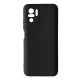Чохол Silicone Case Camera (no logo) для Xiaomi Redmi Note 10/10S black mag-2000001344804100577