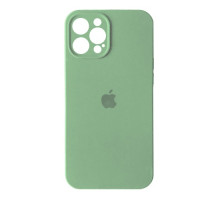Чохол Silicone Case Full Camera Copy for iPhone 12 Pro (68) fresh green mag-2000001364161100947
