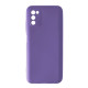 Чохол Silicone Case Camera (no logo) для Samsung A03S (A037) lilac mag-2000001365137100984
