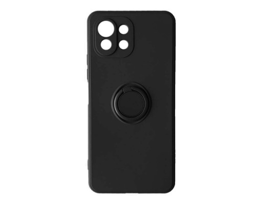 Чохол Ring Case для Xiaomi Mi 11 Lite 5G/11 Lite NE Black mag-2000001367247101154