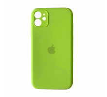 Silicone Case Full Camera Square side Copy for iPhone 11 Party green mag-200000137099599831