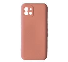 Чохол Silicone Case Camera (no logo) для Samsung A03 (A035) 2021 peach mag-200000137342240834