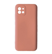Чохол Silicone Case Camera (no logo) для Samsung A03 (A035) 2021 peach mag-200000137342240834