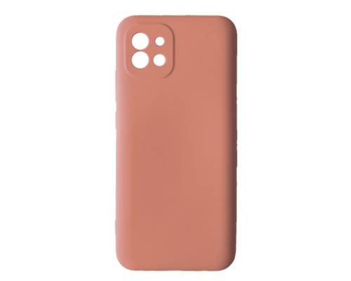Чохол Silicone Case Camera (no logo) для Samsung A03 (A035) 2021 peach mag-200000137342240834