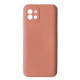 Чохол Silicone Case Camera (no logo) для Samsung A03 (A035) 2021 peach mag-200000137342240834
