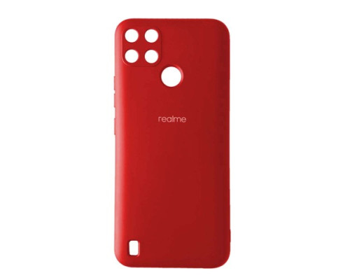 Чохол Silicone Case Full for Realme C21Y/C25Y Red mag-200000137388040884