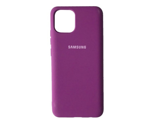 Чохол Silicone Case Full for Samsung A03 (A035) 2021 Grape mag-200000137431340923