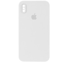Silicone Case Full Camera Square side Copy for iPhone XS White mag-200000138955336272