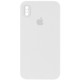 Silicone Case Full Camera Square side for iPhone XS White mag-200000138955336272