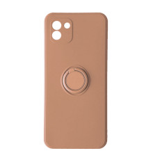 Чохол Ring Case для Samsung A03 (A035) 2021 Pink mag-200000139151845612
