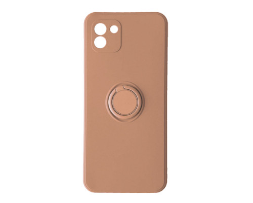 Чохол Ring Case для Samsung A03 (A035) 2021 Pink mag-200000139151845612