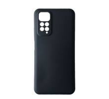Чохол Silicone Case Camera (no logo) для Xiaomi Redmi Note 11/11S black mag-2000001394816135806