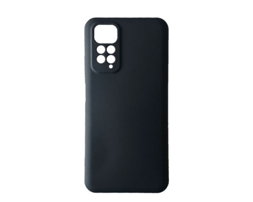 Чохол Silicone Case Camera (no logo) для Xiaomi Redmi Note 11/11S black mag-2000001394816135806