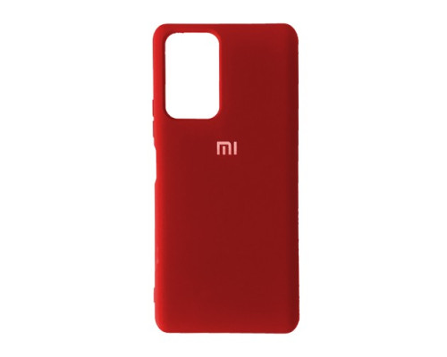 Чохол Silicone Case Full for Xiaomi Redmi Note 10 Pro Red mag-200000130215616499