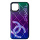 Чохол CHANEL Delux Edition for iPhone 14 Pro Max Blue-purple mag-2000001448724103671