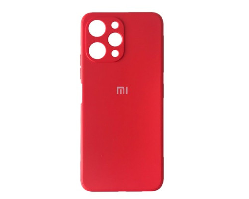 Чохол Silicone Case Full for Xiaomi Redmi 12 Red mag-2000001450536103815