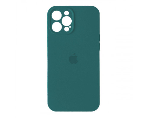 Silicone Case Full Camera Square side for iPhone 13 Pro Max Pine green mag-200000145703033038