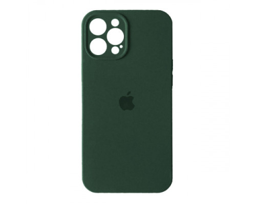 Silicone Case Full Camera Square side for iPhone 14 Pro Dark green mag-200000145754233089