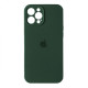 Silicone Case Full Camera Square side for iPhone 14 Pro Dark green mag-200000145754233089
