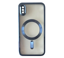 Чохол SHINING Camera MagSafe for iPhone XS Blue mag-2000001459874131901