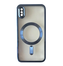 Чохол SHINING Camera MagSafe for iPhone XS Blue mag-2000001459874131901