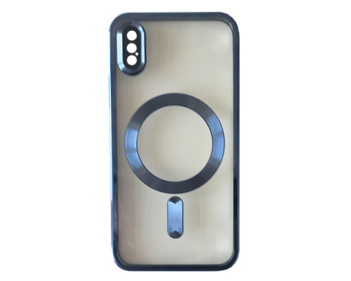 Чохол SHINING Camera MagSafe for iPhone XS Blue mag-2000001459874131901