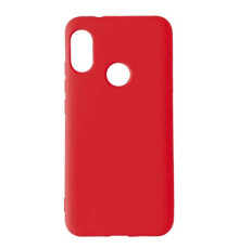 Чохол Silicone Case Camera (no logo) для Xiaomi Redmi 6 Pro/A2 Lite red mag-2000001470336104461