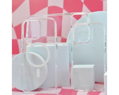 Чохол SPACE MagSafe Drop Protection for iPhone 15 Transparent mag-2000001471999137698
