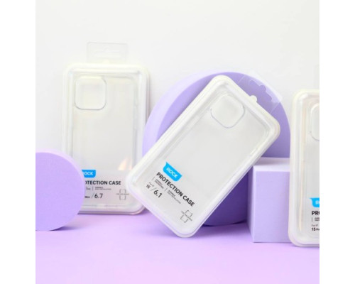Чохол ROCK Pure Series Protection Case for iPhone 16 Transparent mag-200000154829555212