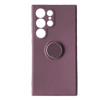 Чохол Ring Case для Samsung S24 Ultra Cherry Purple mag-200000149575918546