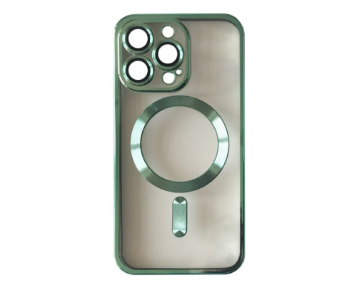 Чохол SHINING Camera MagSafe for iPhone 15 Pro Max Green mag-2000001499290105173