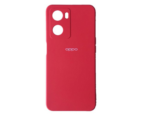 Чохол Silicone Case Full for Oppo A57S Red mag-200000141872713624