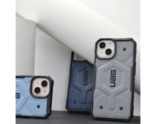 Чохол ударостійкий UAG NEW PATHFINDER COLORS MAGSAFE for iPhone 14 Plus White mag-2000001423400102904