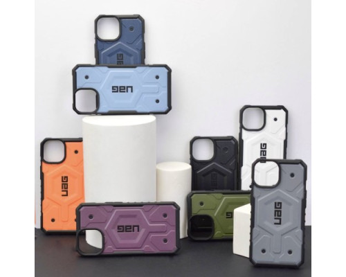 Чохол ударостійкий UAG NEW PATHFINDER COLORS MAGSAFE for iPhone 14 Plus White mag-2000001423400102904