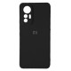 Чохол Silicone Case Full for Xiaomi 12 Lite Black mag-200000142891731357