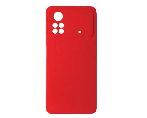 Чохол Silicone Case Camera (no logo) для Xiaomi Poco X4 Pro 5G red mag-2000001437636103303