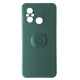 Чохол Ring Case для Xiaomi Redmi 12C Army green mag-2000001439715103497