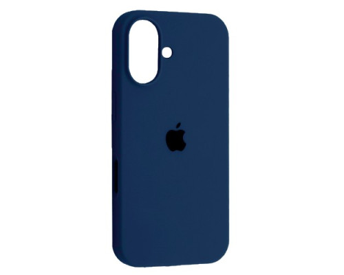 Чохол Silicone Case Full Copy for iPhone 16 (63) deep navy mag-200000154115953796