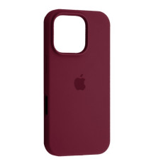Чохол Silicone Case Full for iPhone 16 Pro (52) marsala mag-2000001541968142002