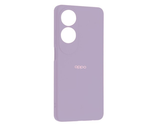 Чохол Silicone Case Full for Oppo A60 Lilac mag-2000001546123106308